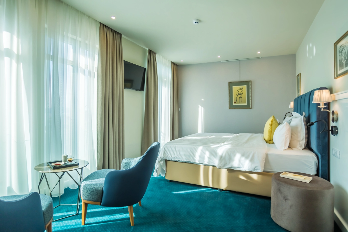 Стая "Делукс" с изглед море и балкон