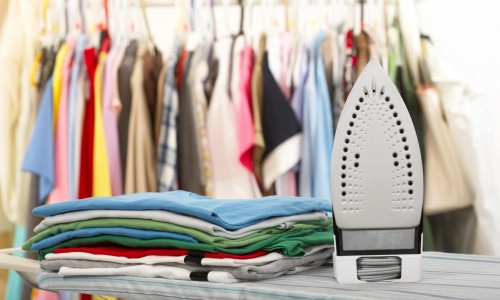Washing and ironing